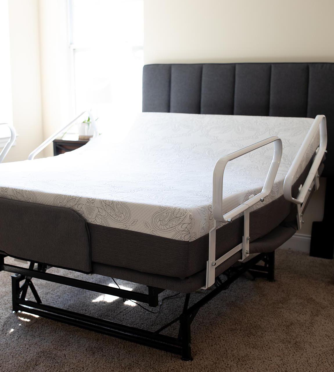 heavy duty extra wide large obese electric bariatric bed