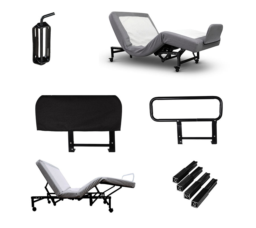 Flexabed hi-low hospital bed