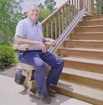 Outdoor stair lift