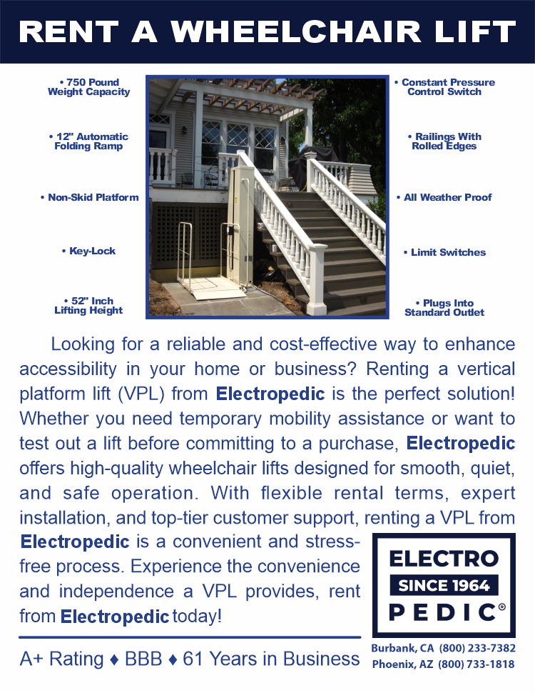 rent a wheelchair lift / VPL