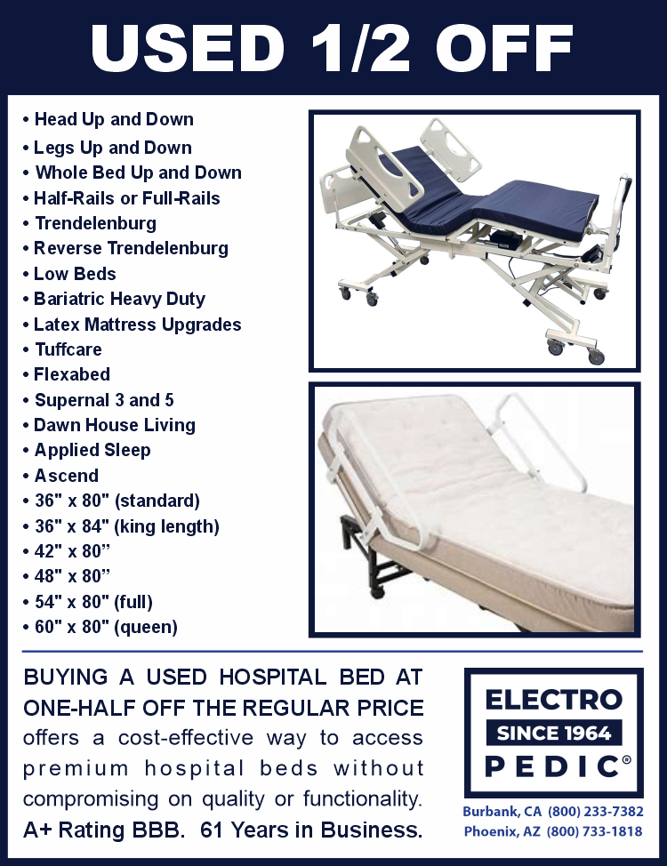 Used Hospital Beds ½ off